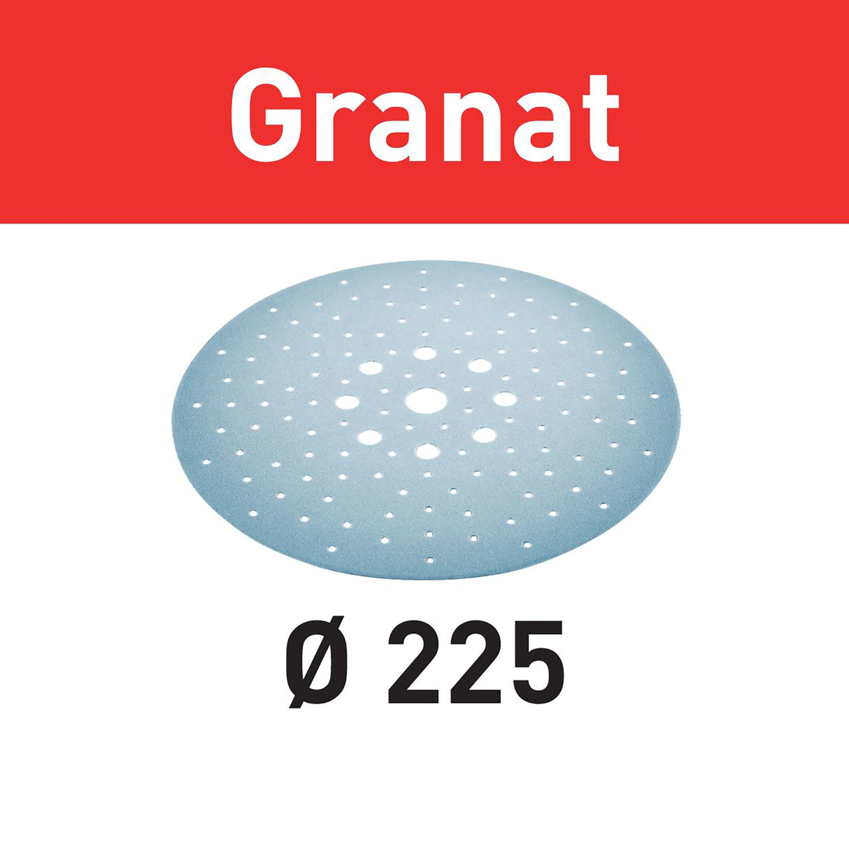Disco abrasivo Granat STF D225/128 P180 GR/25