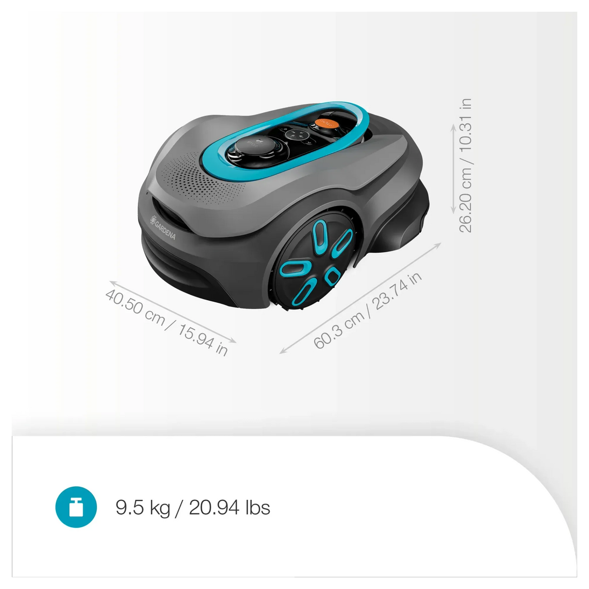 19942-26 - Robot Lawnmower GARDENA smart SILENO Sense 600 m² - Image 6