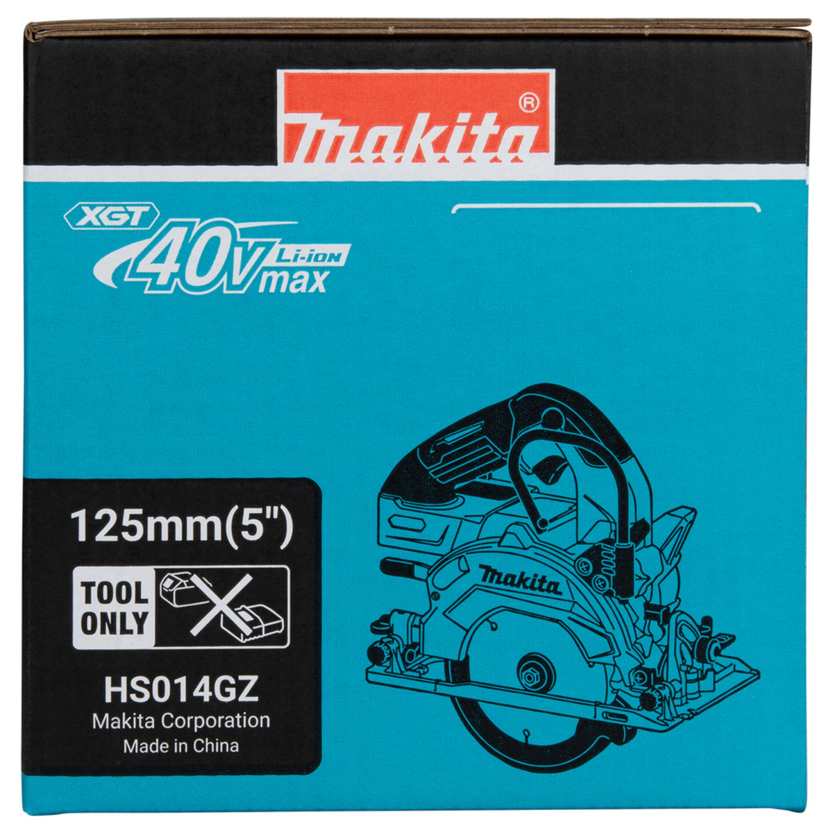 HS014GZ - Sega Circolare Makita HS014GZ 40V XGT 125mm - Immagine 25
