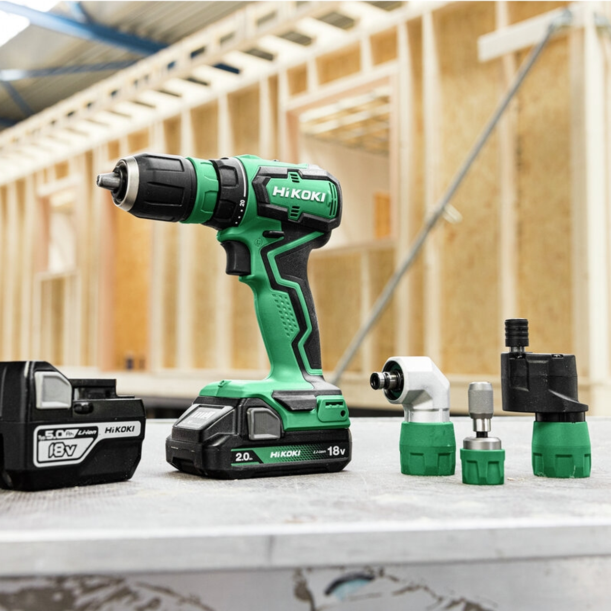 DS18DDQWRZ - HiKOKI DS18DDQWRZ 18V 2x2Ah Cordless Drill Driver - Image 6