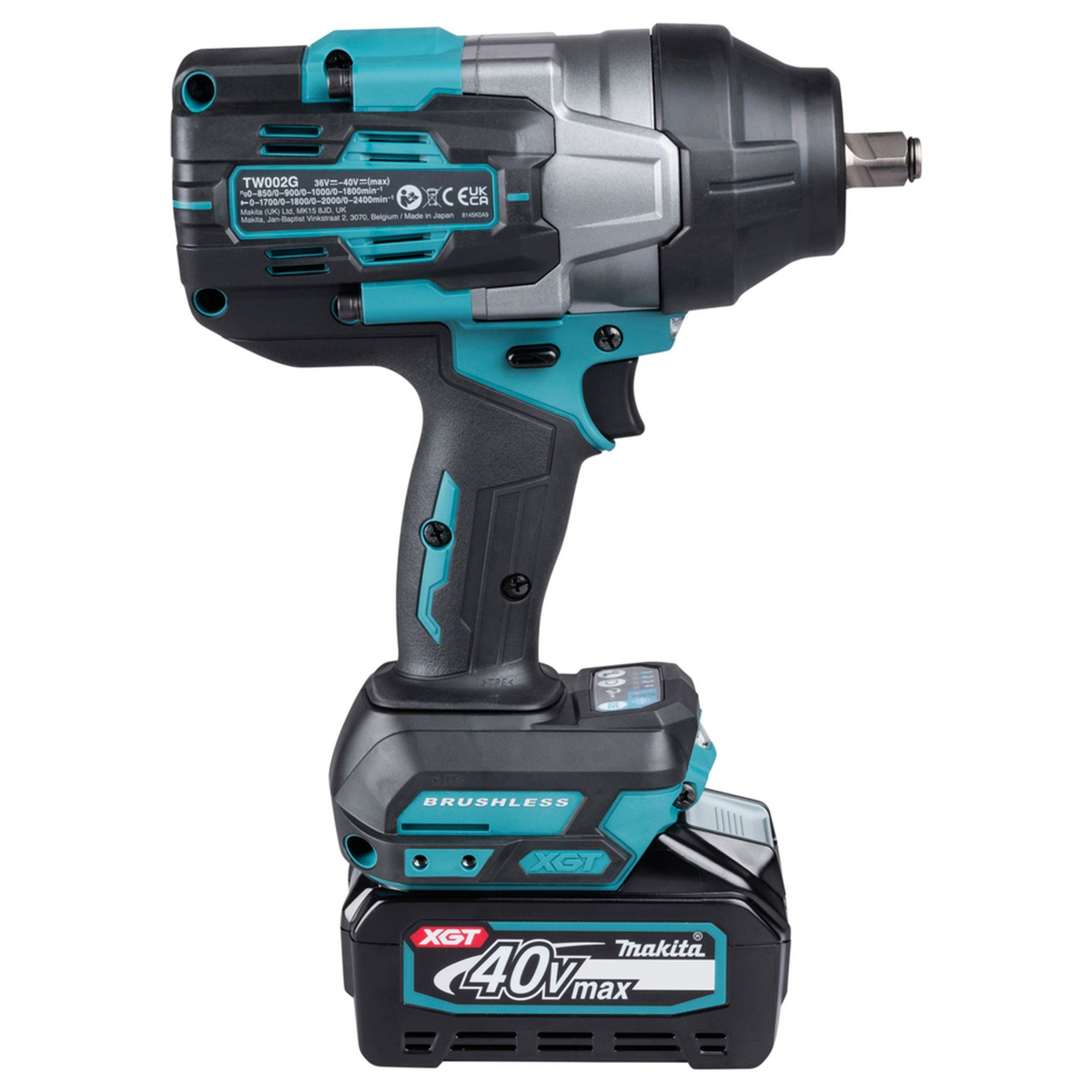 TW002GU201 - Impact Wrench Makita TW002GU201 XGT 40V 4Ah - Image 6