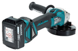 Smerigliatrice Makita DGA513RTJ 18V 5Ah