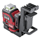 Laser a croce Flex ALC 3/360-G/R 12 Set 12V 2.5Ah