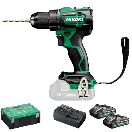 Trapano a Percussione a Batteria Hikoki DV18DEWHZ 18V 4Ah