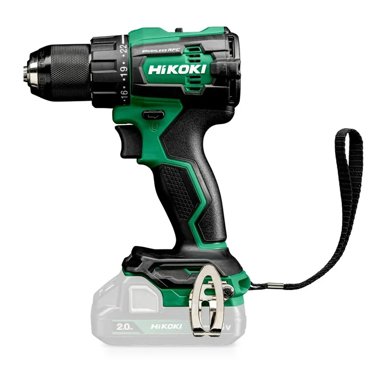 Trapano a Percussione a Batteria HiKOKI DV18DEW2Z 18V