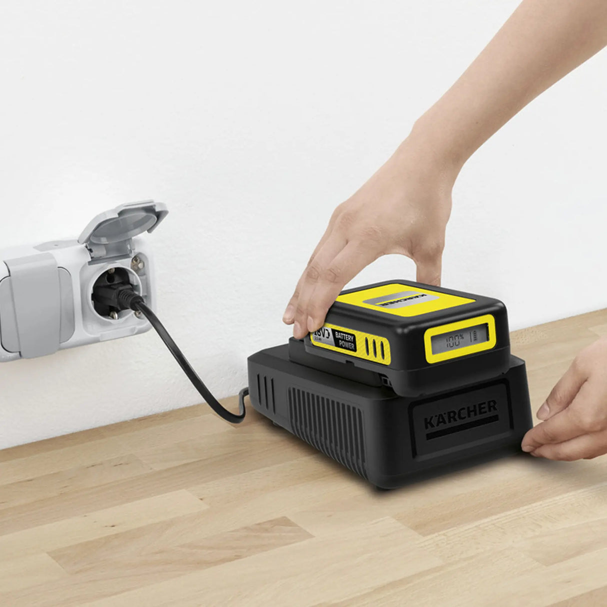 Caricabatterie Karcher 18V