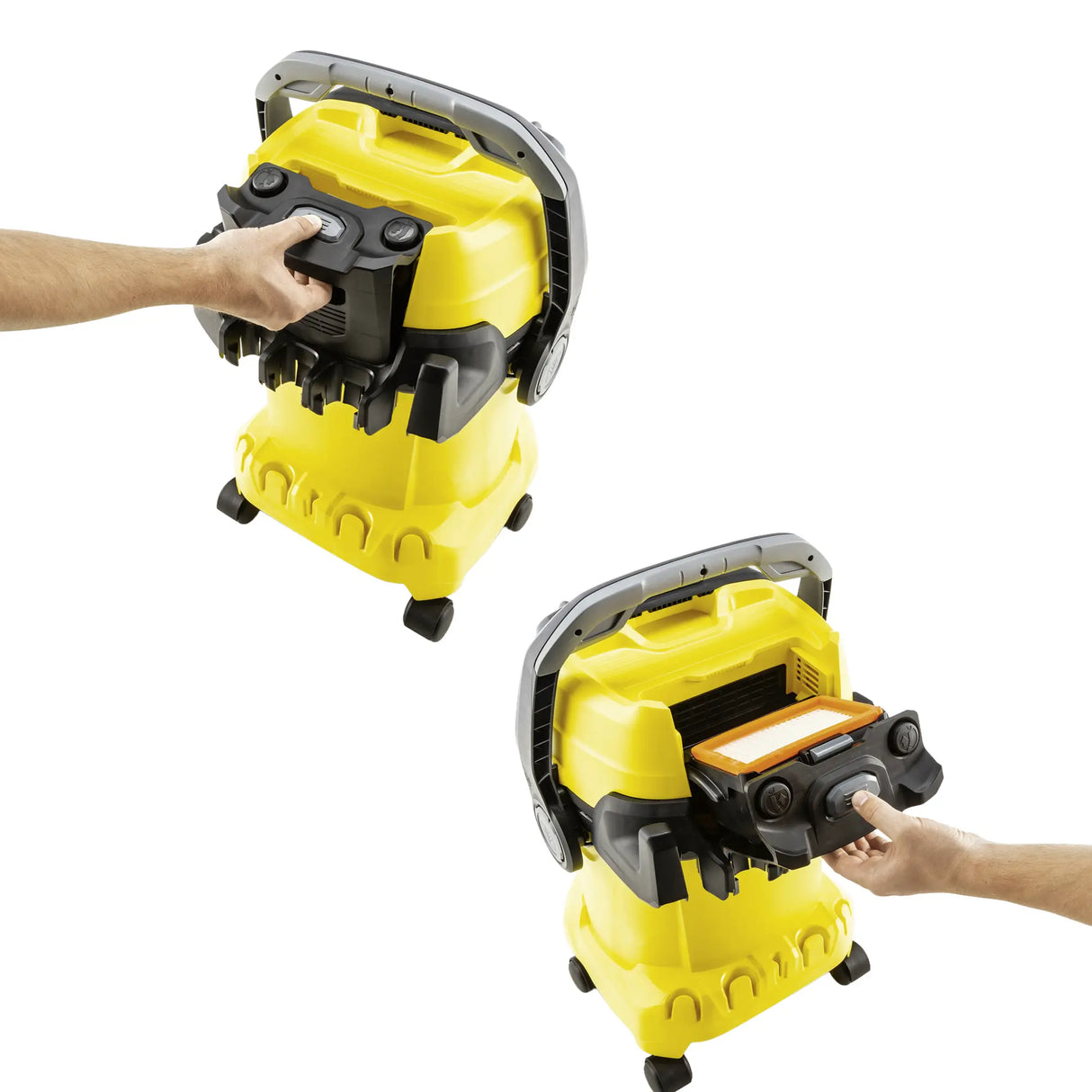 Filtro plissettato piatto Karcher per WD