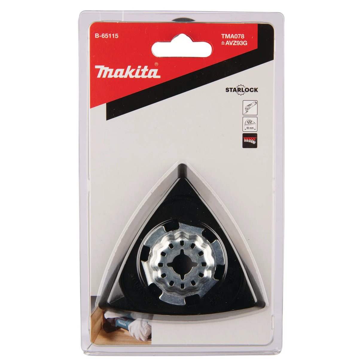 Piastra per levigare Makita B-65115
