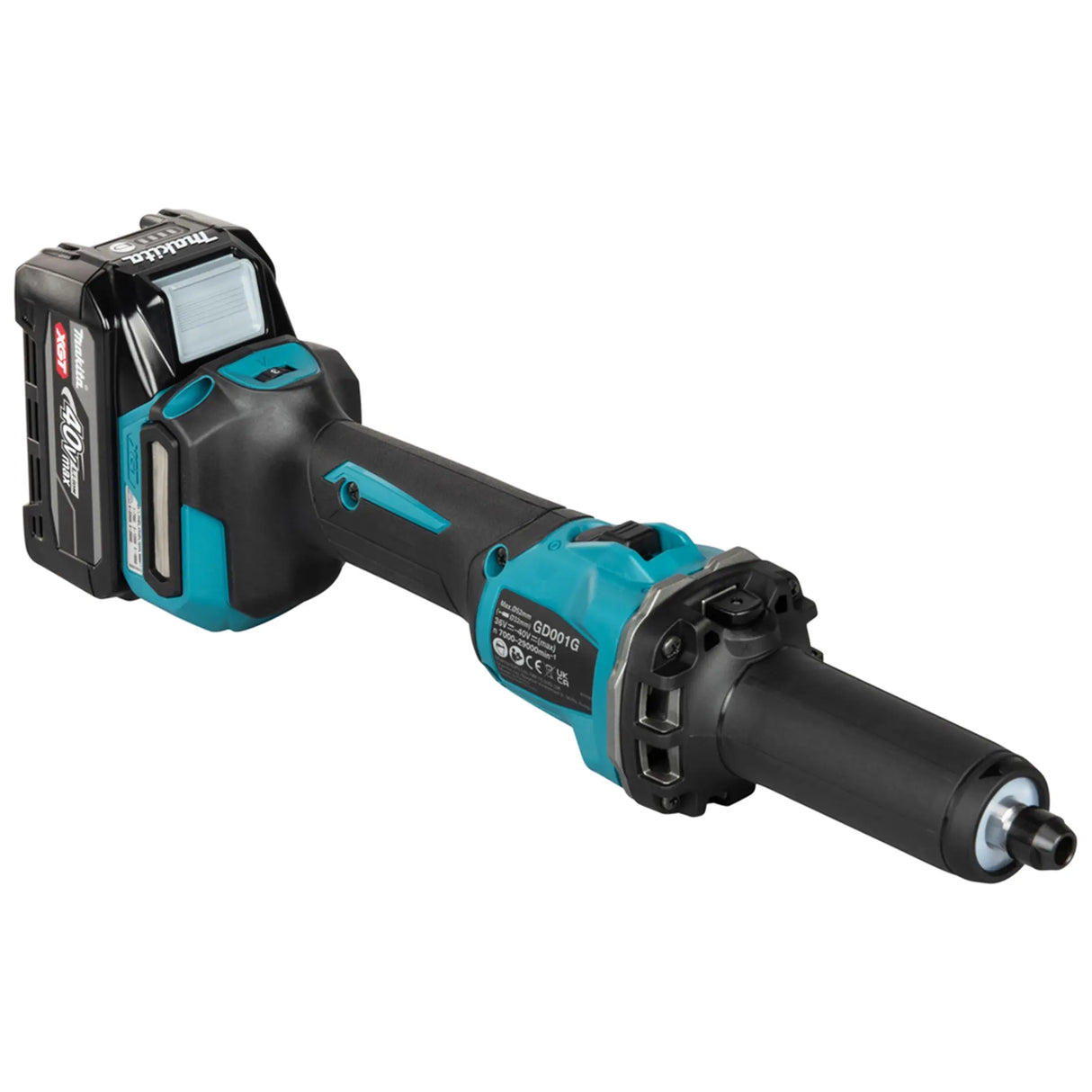Smerigliatrice Diritta Makita GD001GM201 40V 4Ah