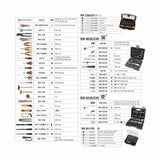 Tool Trolley Beta BW 4300E/21 with 212 Free Tools