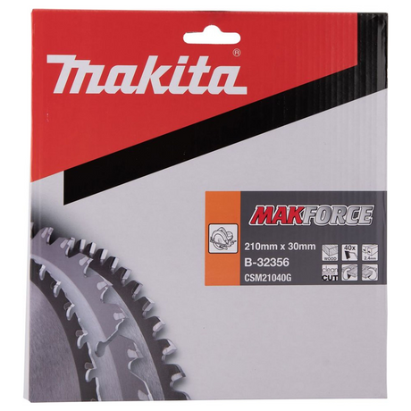 B-32356 - Circular Blade Makita B-32356 210mm 40T - Image 3