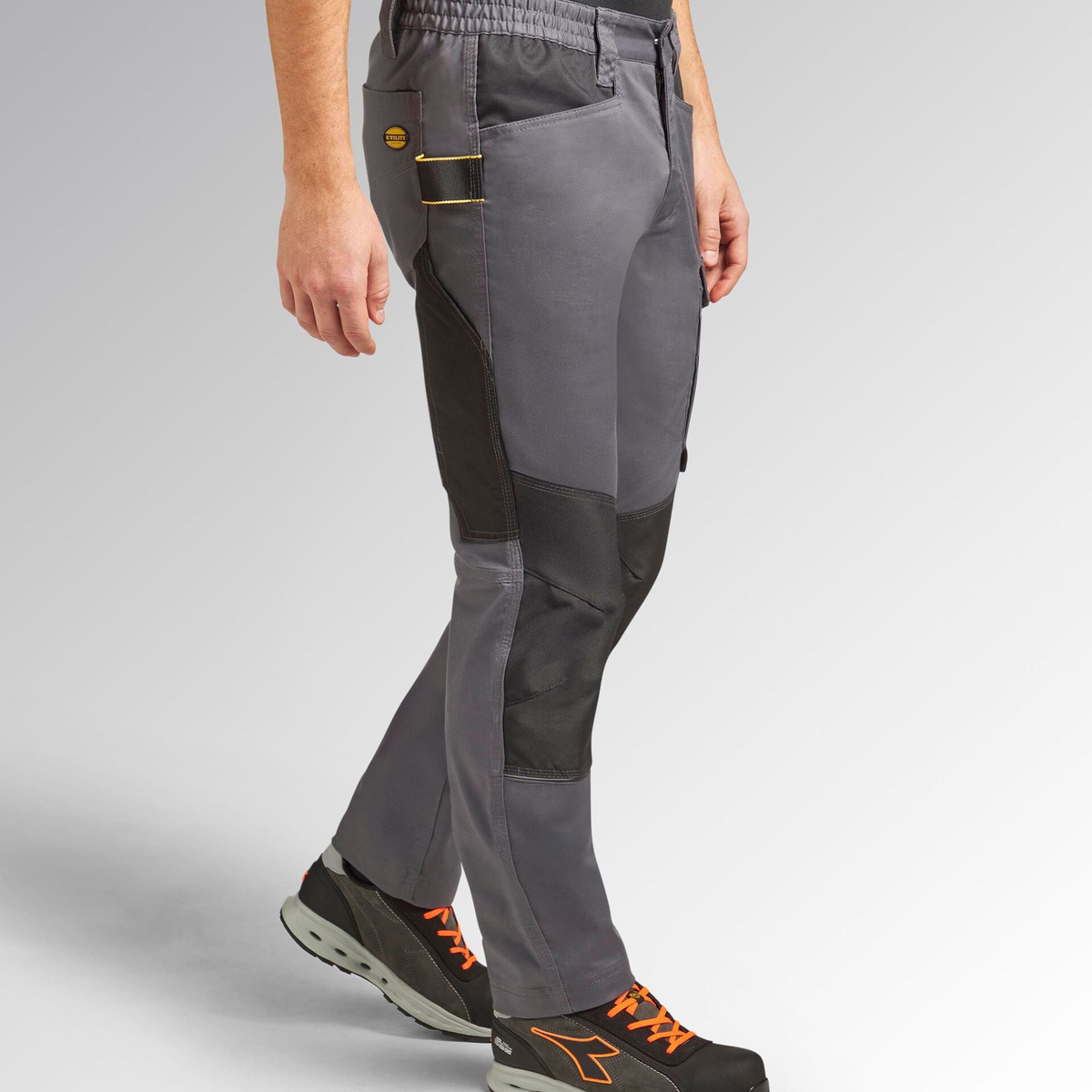 702.183065-75070 - Work Trousers Diadora Utility Rock Stretch Performance 2.0 Steel Grey - Image 2