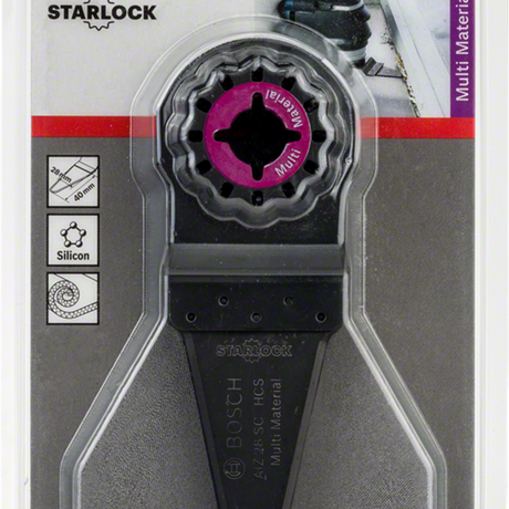 2608661691 - Cutter for Multitools Bosch Professional AIZ 28 SC HCS Starlock - Image 2