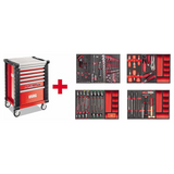 U05190628 - Cart USAG RACING 519 RS6/3MM with 156-piece Maintenance Set
