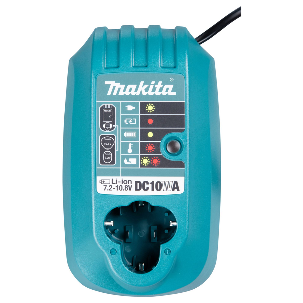 194588-1 - Battery Charger Makita DC10WA Li-ion 7.2V / 10.8V - Image 9