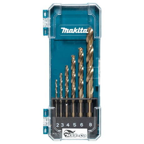 D-75758 - HSS-Co Drill Bit Set Makita D-75758 6 pieces - Image 2