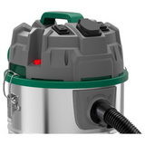 40035-00033 - Wet and Dry Vacuum Cleaner Lavor Dozzy Power 30XES 1400W Stainless Steel Keg 30L - Image 3
