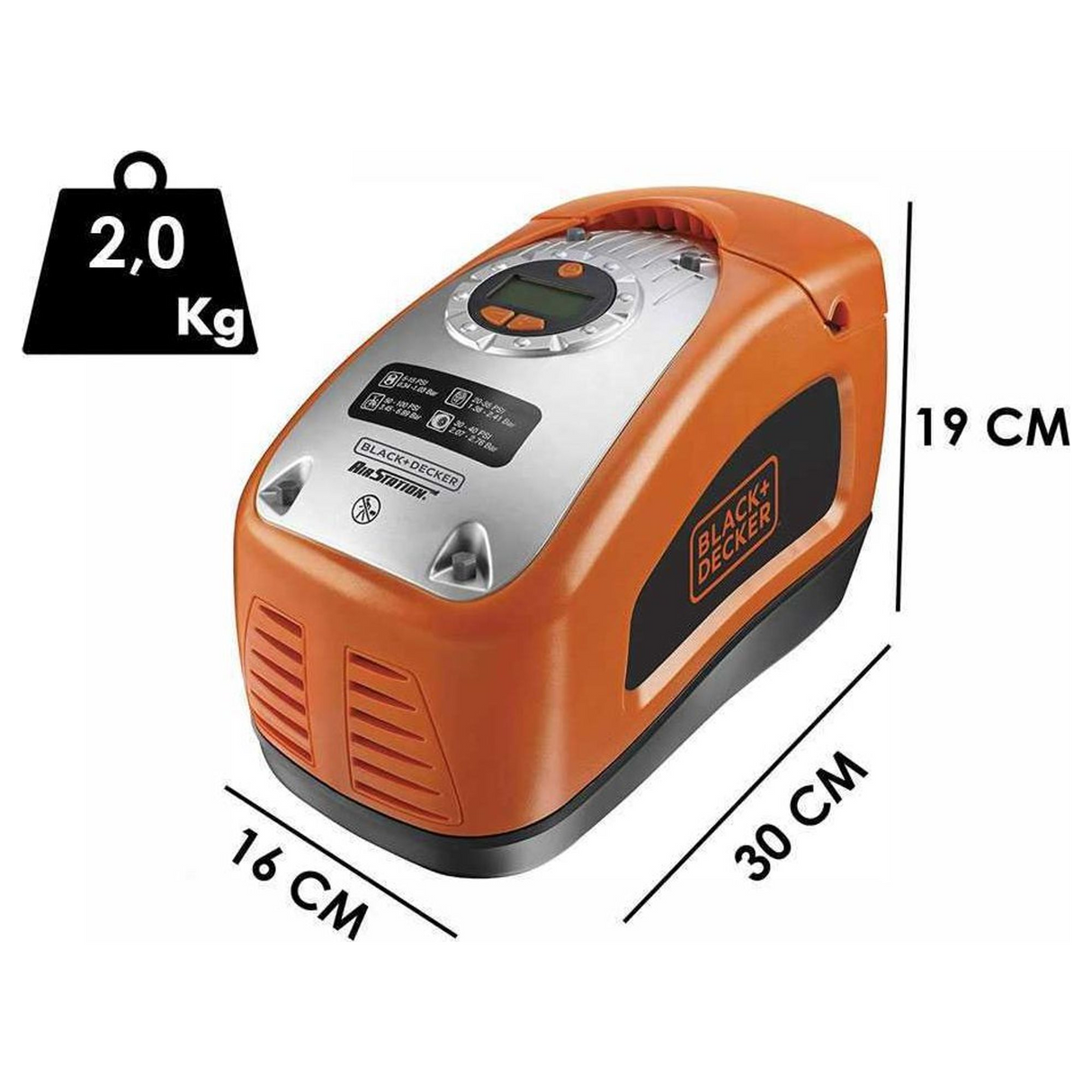 ASI300-QS - Compressor Black & Decker ASI300-QS 230V - Image 4