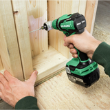 DS18DDQWRZ - HiKOKI DS18DDQWRZ 18V 2x2Ah Cordless Drill Driver - Image 2