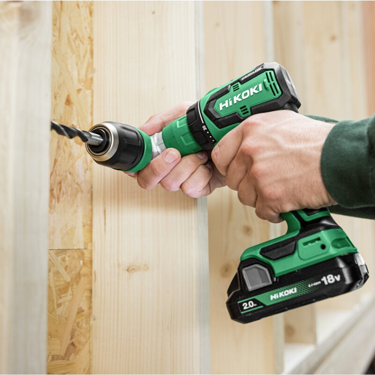 DS18DDQWRZ - HiKOKI DS18DDQWRZ 18V 2x2Ah Cordless Drill Driver - Image 5