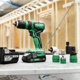 DS18DDQWRZ - HiKOKI DS18DDQWRZ 18V 2x2Ah Cordless Drill Driver - Image 6