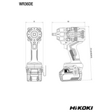 WR36DEW2Z - HiKOKI WR36DEW2Z 36V Impact Wrench - Image 11