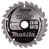 Lama Circolare Makita Efficut E-12120 136mm 25T
