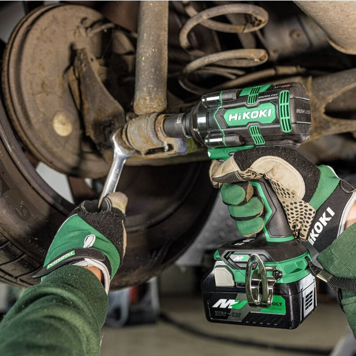 WR36DHWRZ - HiKOKI WR36DHWRZ 36V Impact Wrench - Image 4