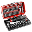 Set Chiavi a Bussola NANO Facom R.181NANO 1/4" 38 pz